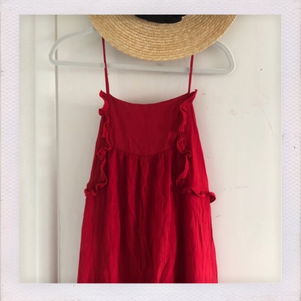 ❤️ red Zara maxi dress ❤️
